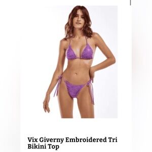 ViX Giverny Embroidered Bikini Set | NWT | Size: Large *last drop*